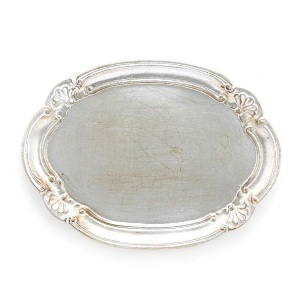 ソルディ フィレンツェ トレイ オーバル シルバー 27×36cm 4019／2S