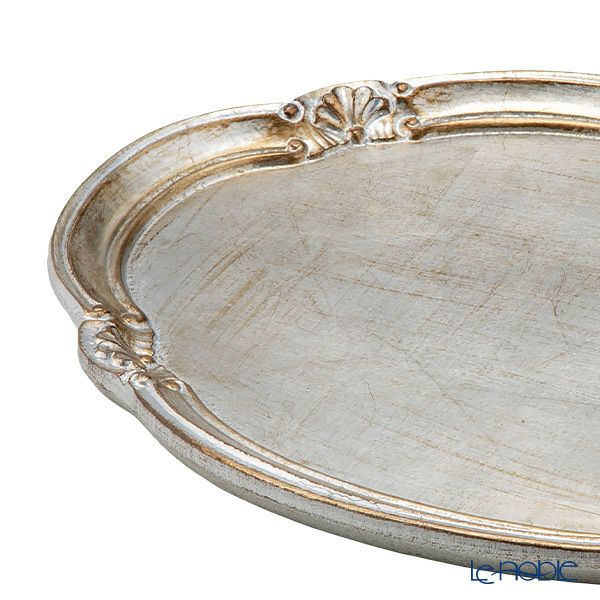 ソルディ フィレンツェ トレイ オーバル シルバー 31×41cm 4019／3S
