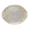 ソルディ フィレンツェ トレイ オーバル シルバー 31×41cm 4019／3S