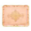 ソルディ フィレンツェ トレイ 長方形 ライトピンク×ゴールド 46.5×37.5cm 3046／5