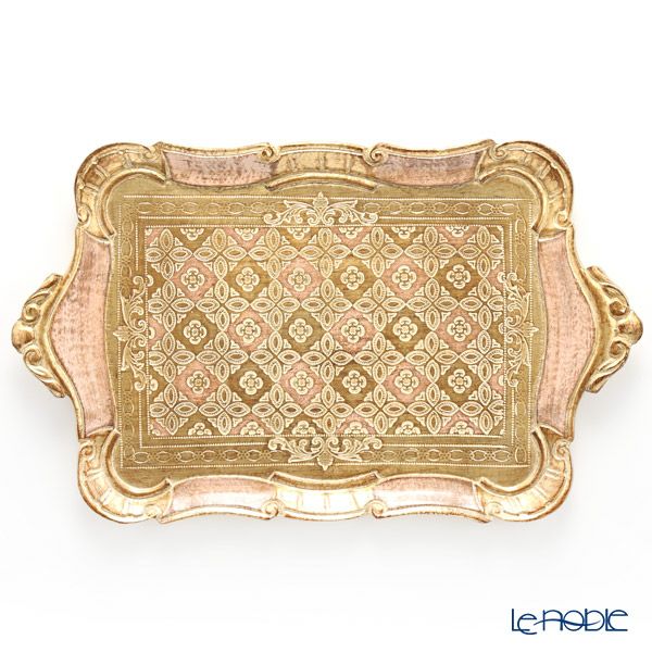 ソルディ フィレンツェ トレイ 長方形 ピンク 26×43cm LP3049／3