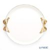 ソルディ フィレンツェ トレイ ラウンドトレイ リボン ホワイト ゴールド 40×38cm A9