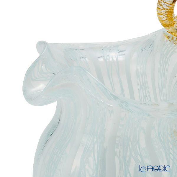 カンパネラ スモールジャグ ホワイトレース（78 V05／N）H8cm