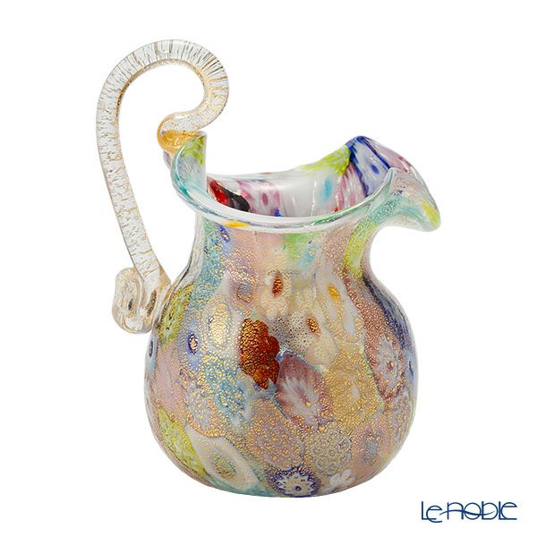 カンパネラ スモールジャグ ミレフィオーリゴールド（56 V05／E）H8cm