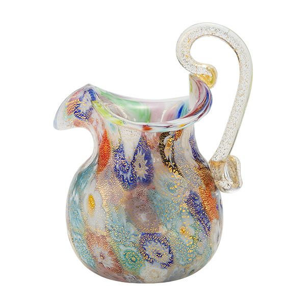 カンパネラ スモールジャグ ミレフィオーリゴールド（56 V05／E）H8cm