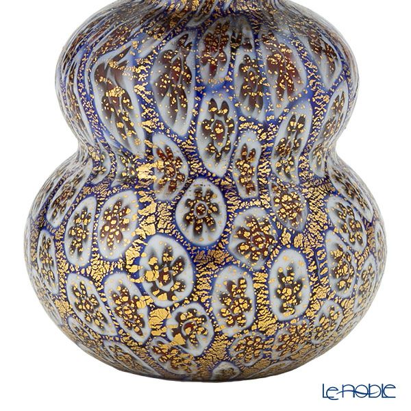 カンパネラ 香水瓶 ヒョウタン型 フィオーリブルー（95 B01／E）H9cm