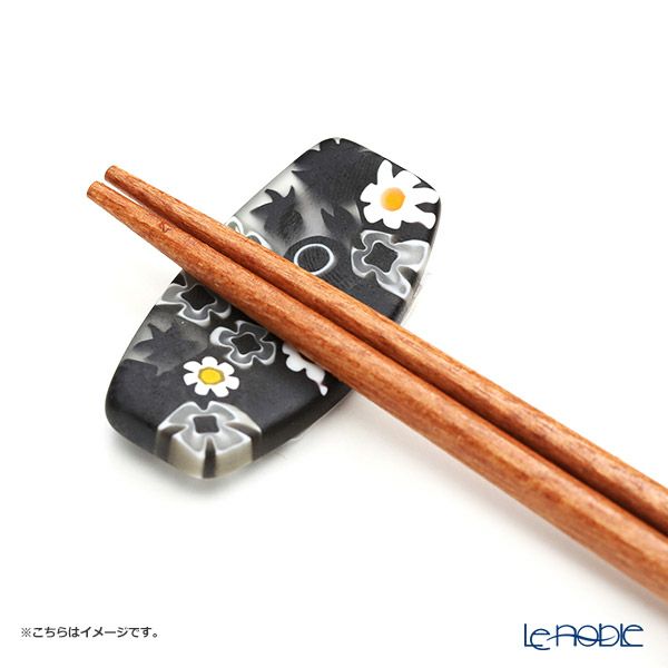 エルコーレモレッティ 箸置き chopstick rest ブラック系 215