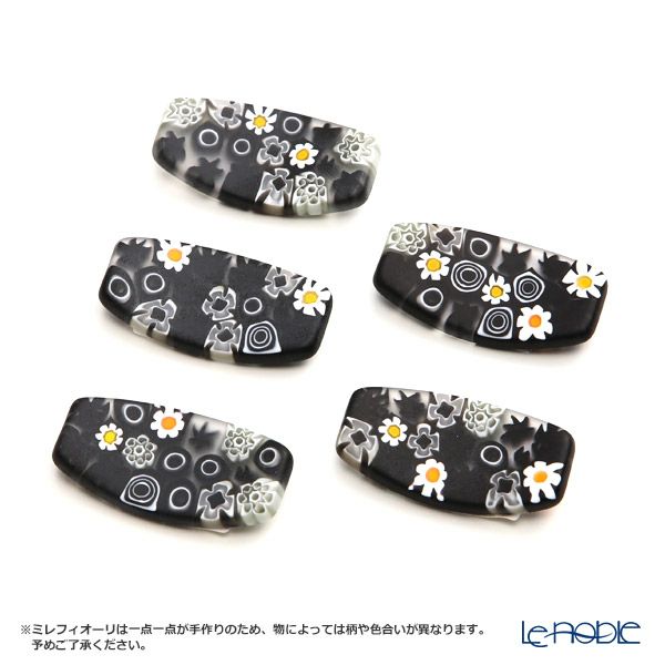 エルコーレモレッティ 箸置き chopstick rest ブラック系 215