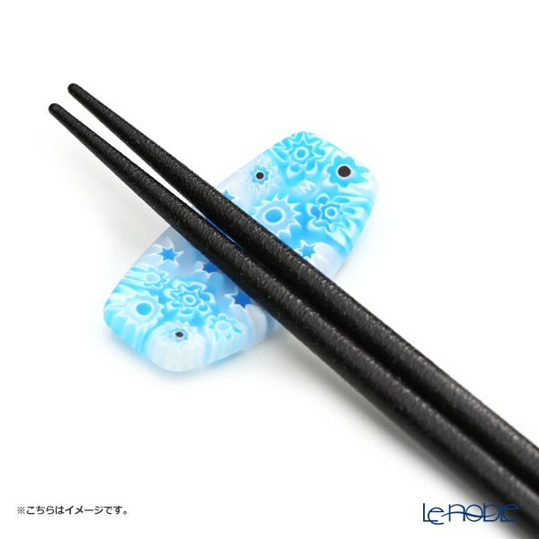 エルコーレモレッティ 箸置き chopstick rest ライトブルー系 216