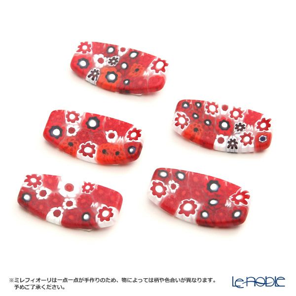 エルコーレモレッティ 箸置き chopstick rest レッド系 R