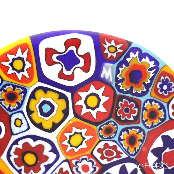 エルコーレモレッティ ミレフィオーリ ミニプレート ラウンド 7cm ゲンショク多彩 100