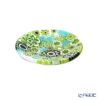 エルコーレモレッティ ミレフィオーリ ミニプレート ラウンド 7cm グリーン系 G