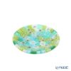 エルコーレモレッティ ミレフィオーリ ミニプレート ラウンド 7cm グリーン系 211
