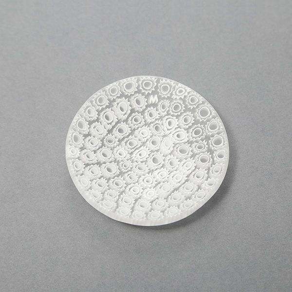 エルコーレモレッティ ミレフィオーリ ミニプレート ラウンド 7cm ホワイト 113