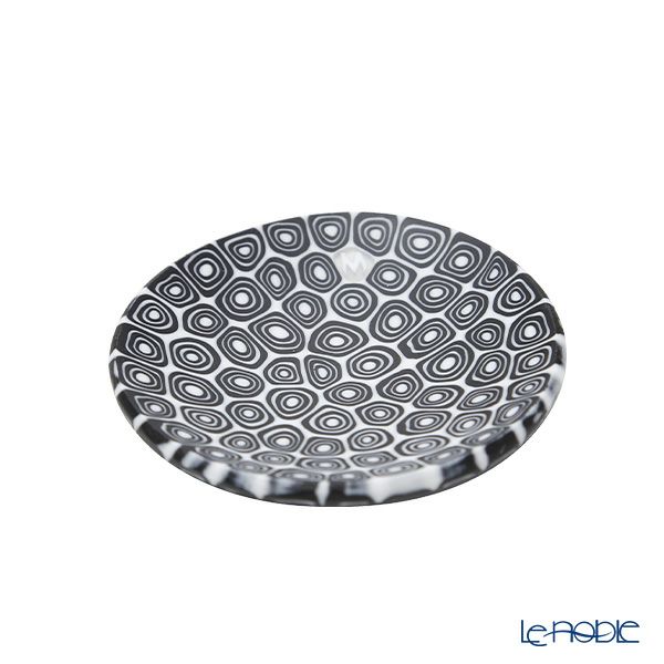 エルコーレモレッティ ミレフィオーリ ミニプレート ラウンド 7cm ネンリン／ホワイト 6