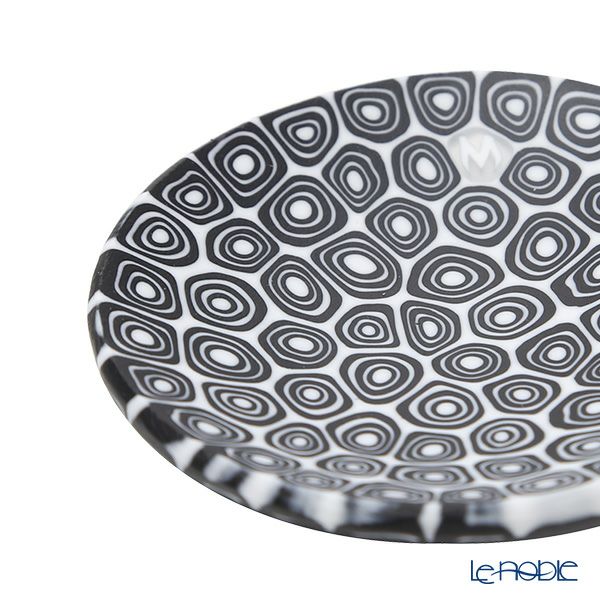 エルコーレモレッティ ミレフィオーリ ミニプレート ラウンド 7cm ネンリン／ホワイト 6