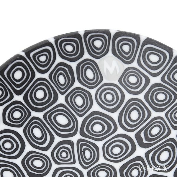 エルコーレモレッティ ミレフィオーリ ミニプレート ラウンド 7cm ネンリン／ホワイト 6