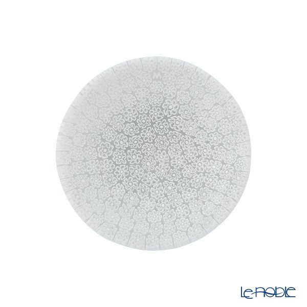 エルコーレモレッティ ミレフィオーリ プレート 8cm ホワイト（46）