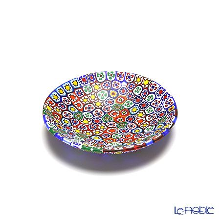 エルコーレモレッティ ミレフィオーリ プレート 8cm ゲンショク多彩（100）