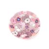エルコーレモレッティ ミレフィオーリ プレート 8cm スプリング ピンク系 SPRING P