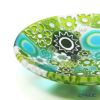 エルコーレモレッティ ミレフィオーリ プレート 8cm スプリング グリーン系 SPRING G