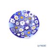 エルコーレモレッティ ミレフィオーリ プレート 8cm スプリング ブルー系 SPRING B
