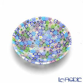 エルコーレモレッティ ミレフィオーリ プレート 10.5cm パステル多彩（200）