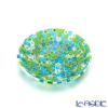 エルコーレモレッティ ミレフィオーリ プレート 10.5cm グリーン系（211）