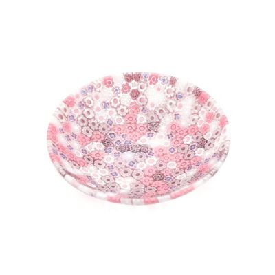 エルコーレモレッティ ミレフィオーリ プレート 18×18cm セル