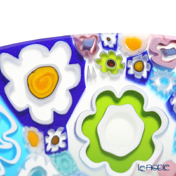 エルコーレモレッティ ミレフィオーリ プレート 13cm スプリング パステル多彩 200