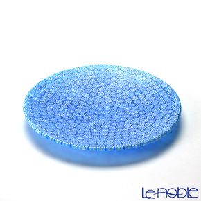 エルコーレモレッティ ミレフィオーリ フラットプレート 13cm ホワイト