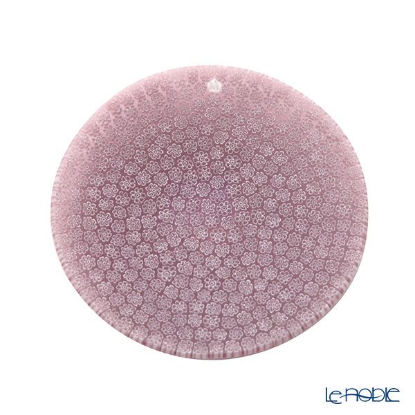 エルコーレモレッティ ミレフィオーリ フラットプレート 13cm アズキ 57 小皿