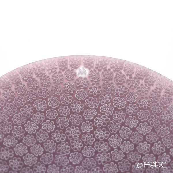 エルコーレモレッティ ミレフィオーリ フラットプレート 13cm アズキ 57 小皿