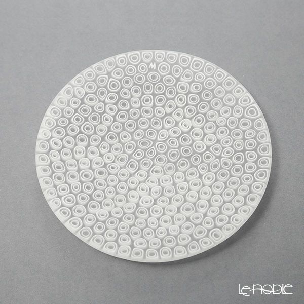 エルコーレモレッティ ミレフィオーリ プレート 13cm ネンリン／ホワイト 119