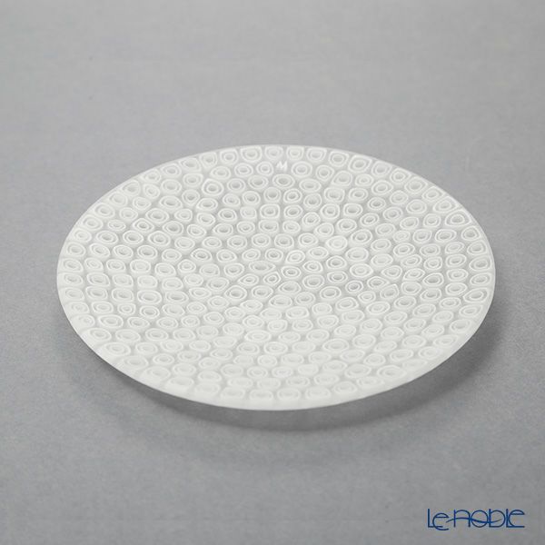 エルコーレモレッティ ミレフィオーリ プレート 13cm ネンリン／ホワイト 119