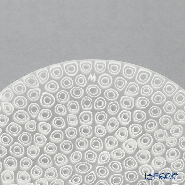 エルコーレモレッティ ミレフィオーリ プレート 13cm ネンリン／ホワイト 119