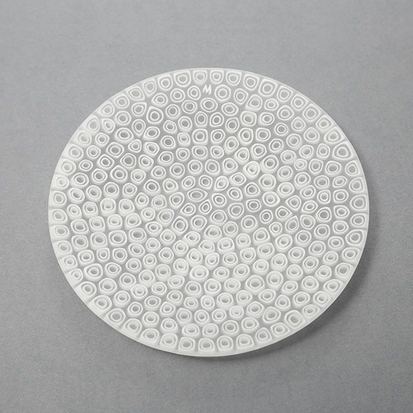 エルコーレモレッティ ミレフィオーリ プレート 13cm ネンリン／ホワイト 119