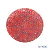 エルコーレモレッティ ミレフィオーリ フラットプレート 13cm レッド系 213 小皿