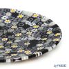 エルコーレモレッティ ミレフィオーリ フラットプレート 13cm モノトーン × カモミール（215）小皿