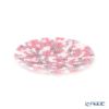 エルコーレモレッティ ミレフィオーリ フラットプレート 13cm ピンク系 428
