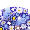 エルコーレモレッティ ミレフィオーリ フラットプレート 13cm スプリング ブルー系 SPRING B 小皿