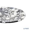 エルコーレモレッティ ミレフィオーリ フラットプレート 13cm スプリング ブラック系 SPRING Bw 小皿