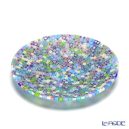 エルコーレモレッティ ミレフィオーリ プレート 19cm パステル多彩（200）