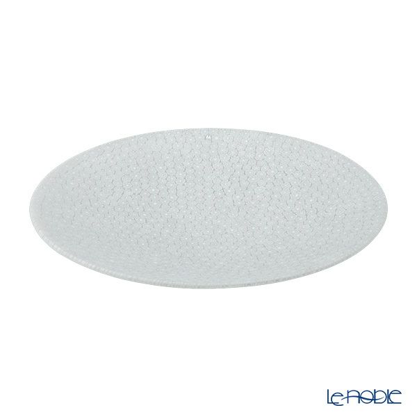 エルコーレモレッティ ミレフィオーリ プレート 24cm ホワイト（46）