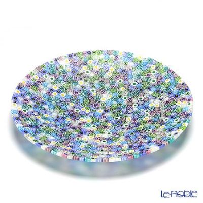 エルコーレモレッティ ミレフィオーリ プレート 24cm パステル多彩