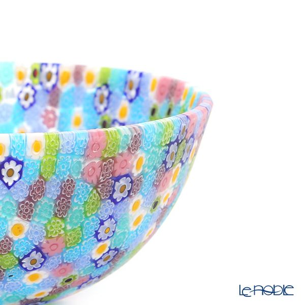 エルコーレモレッティ ミレフィオーリ ボウル 13.5cm パステル多彩 200