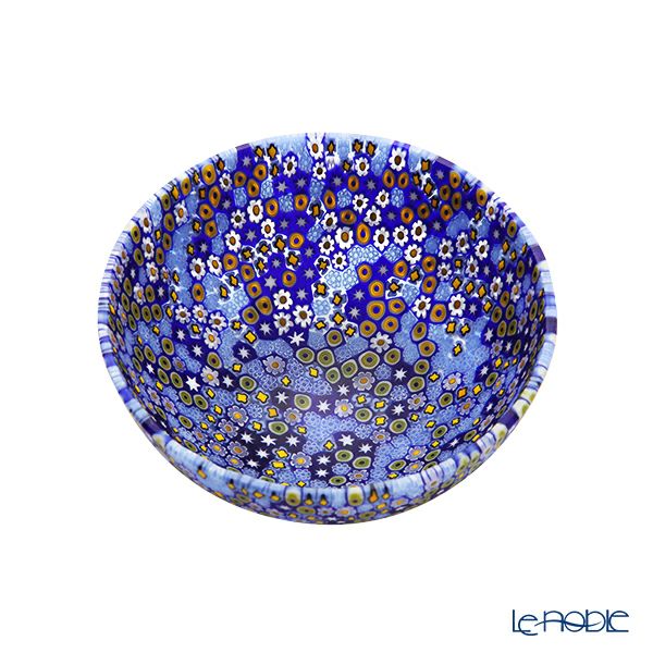 エルコーレモレッティ ミレフィオーリ ボウル 13.5cm ブルー系 212