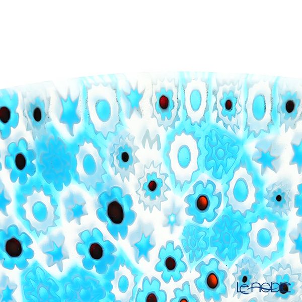 エルコーレモレッティ ミレフィオーリ ボウル 13.5cm ライトブルー 216