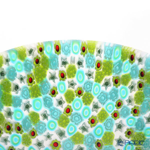 エルコーレモレッティ ミレフィオーリ ボウル 13.5cm グリーン系 211