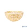 エルコーレモレッティ ミレフィオーリ ボウル 13.5cm イエロー×ホワイト 59